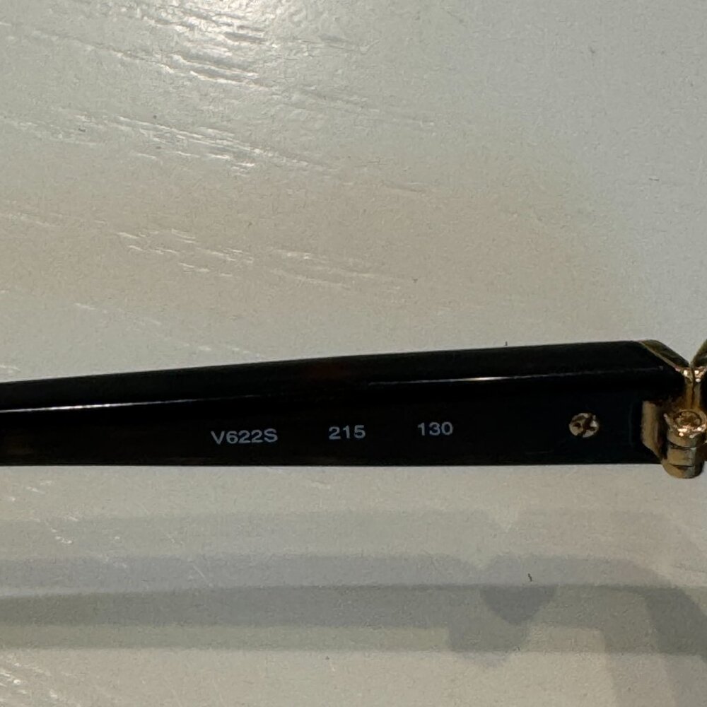Valentino Brown, Black & Gold Rockstud Tortoise Wayfarer Sunglasses - See Pics! - Picture 7 of 16